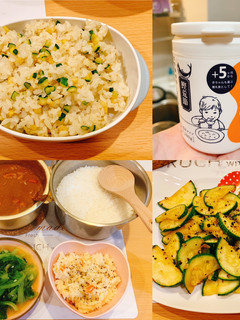 寶寶副食✨櫛瓜炒飯 的食譜成品照片