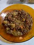 Guiso de lentejas