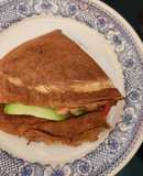 Creps con harina integral