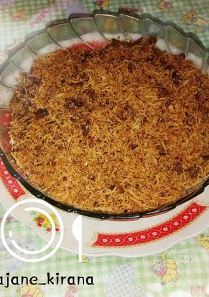 Foto resep Serundeng daging sapi