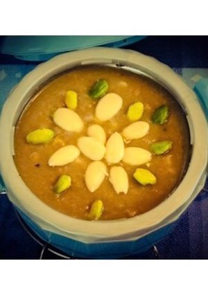 A picture of Goan Vonn/Kheer or Kazarachi Soji.