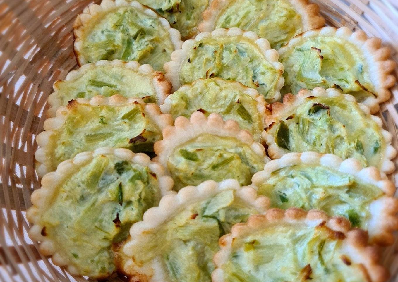 Tartelettes poireaux ricotta