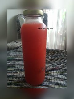 Foto resep Sirup strawberry (low sugar) #BikinRamadhanBerkesan