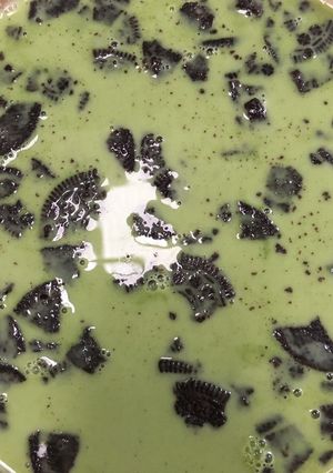 Foto resep Puding oreo rasa vanilla dan pandan