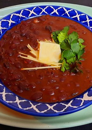 মাখানি রাজমা(makhani rajma recipe in bengali) রেসিপির প্রধান ছবি