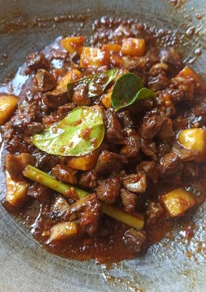 Foto resep Sambal Goreng Kecap Ati Ampela dengan Kentang