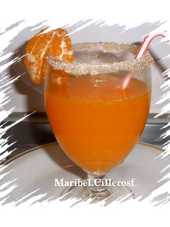 Una foto de Cóctel de mandarina