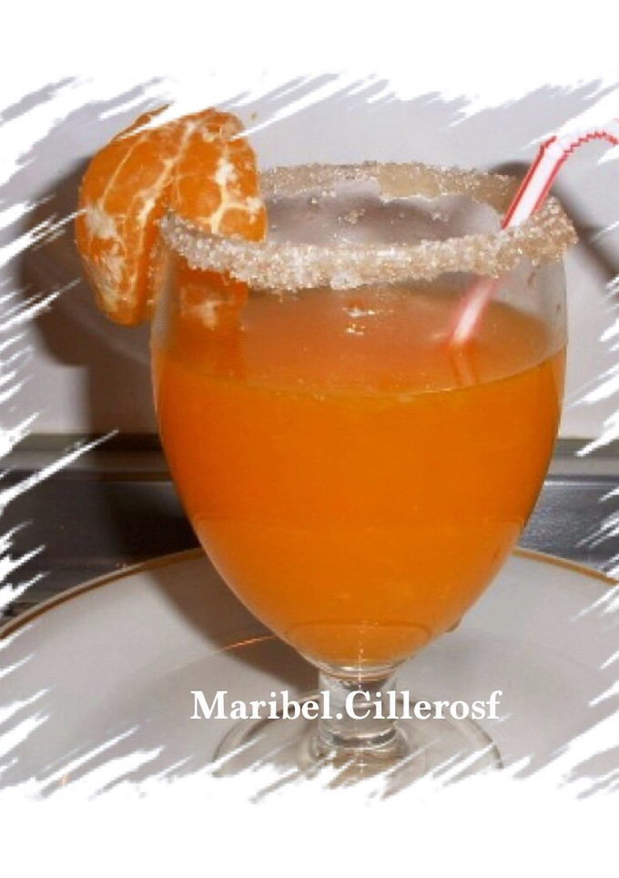 Una foto de Cóctel de mandarina