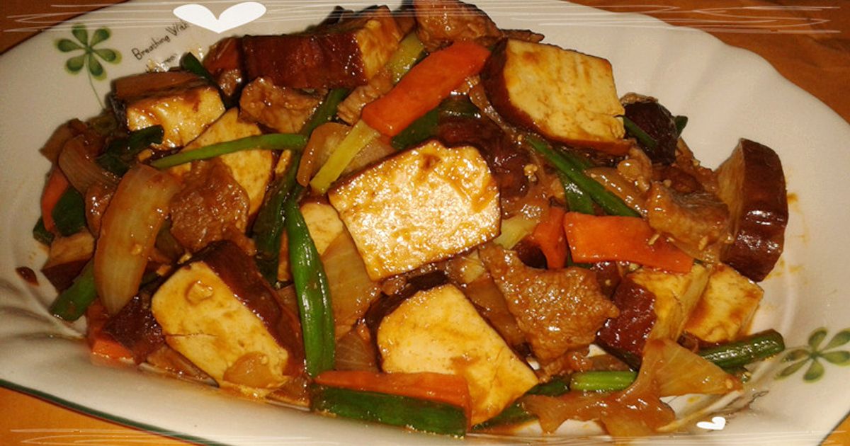 [亨氏番茄醬]茄香炒豆干 食譜與作法 by 阿呆 - Cookpad