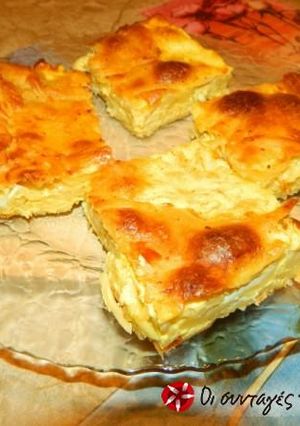 A picture of Traditional spaghetti pie.