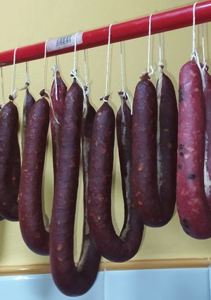 Una foto de Chorizo casero
