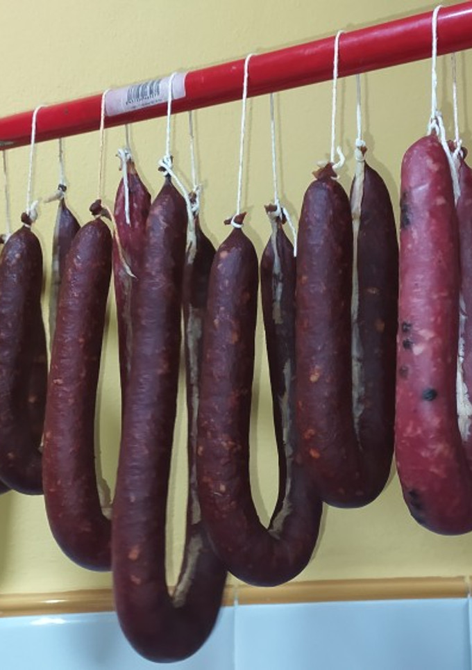 Una foto de Chorizo casero