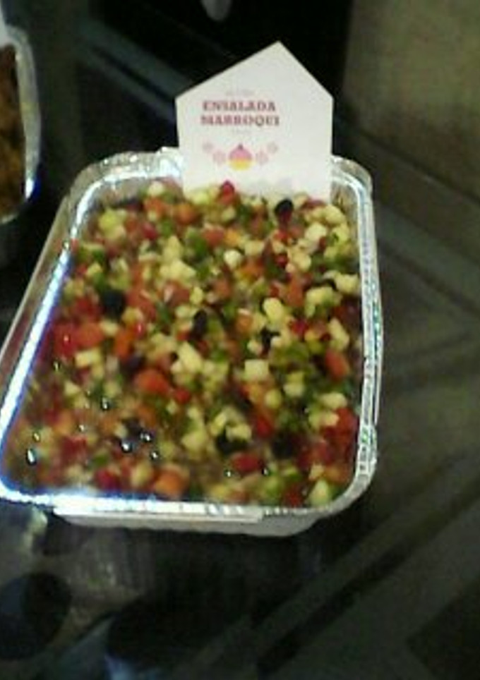Una foto de Ensalada marroquí