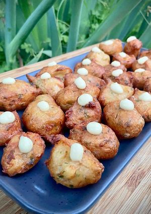 Foto principal de Buñuelos de bacalao con bacalao