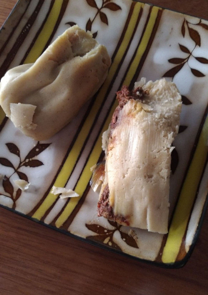 Una foto de Tamales dulces de limón