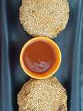 Sesame Cheesy Rounds