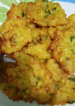 Foto resep Dadar jagung manis udang