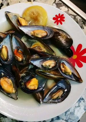 Una foto de Mejillones con limón (receta muy fácil)