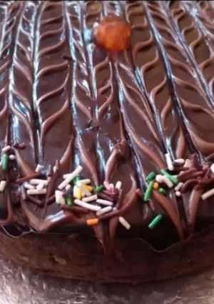 A picture of Dark chocolate Brownie.