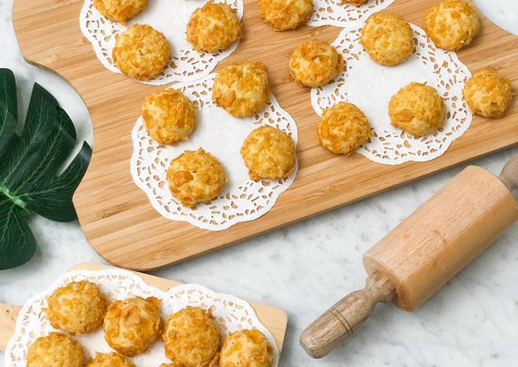 DICOBA! Resep Cornflakes Cookies kue sehari-hari