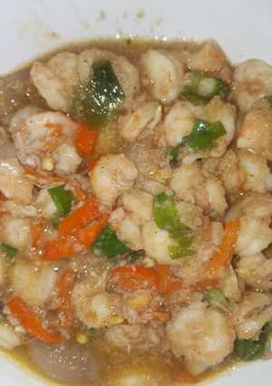 Foto resep Udang mentega saos tiram