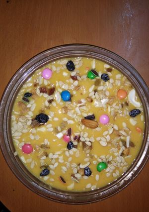 A picture of Mango Pudding.
