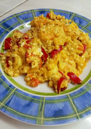 Foto resep Udang saus telur asin
