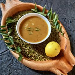 A picture of Moong soup.