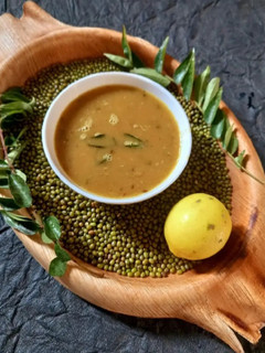 A picture of Moong soup.