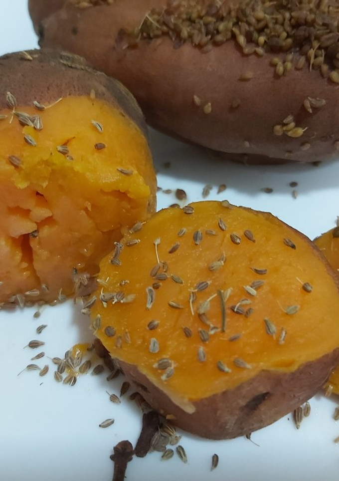 Una foto de Boniatos con anís en grano