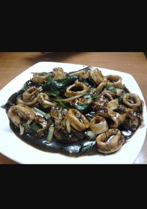 Foto resep Cumi cumi lada hitam