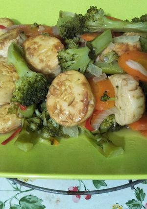 Foto resep Cah Tofu Brokoli Wortel😊😊