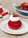 Red Velvet Choux Au Craquelin