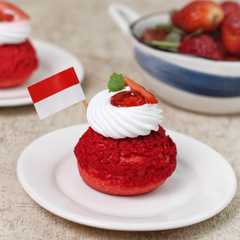 Red Velvet Choux Au Craquelin-レシピのメイン写真