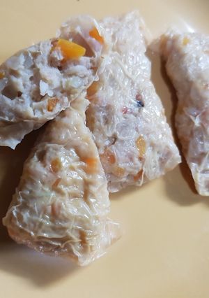 Foto resep Ayam Udang Gulung Kulit Tahu