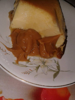 Una foto de Flan casero