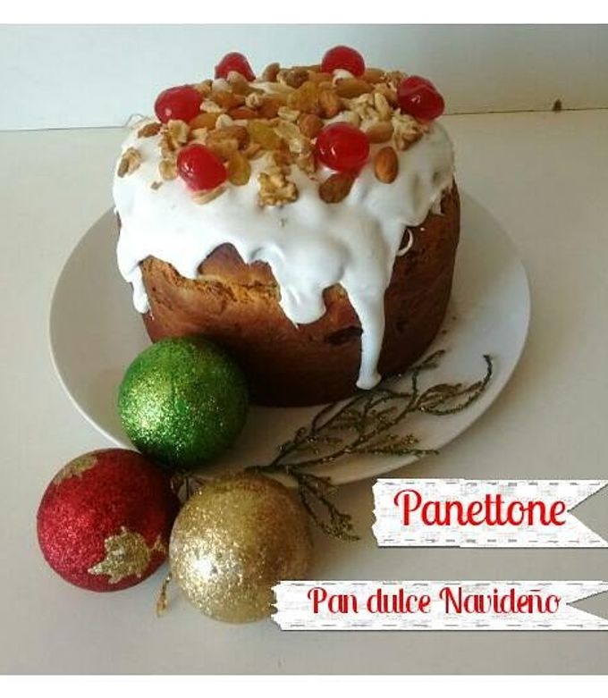 Una foto de Navidad! Pan de Pascua