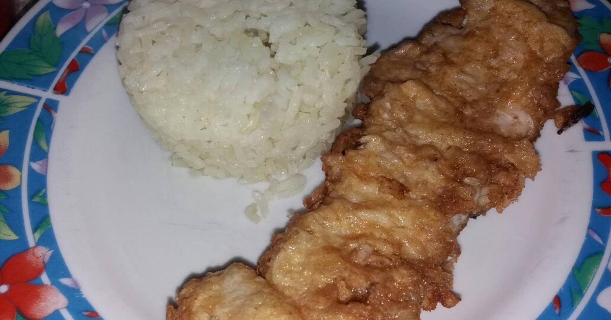 Pescado Frito Con Papas Mayo