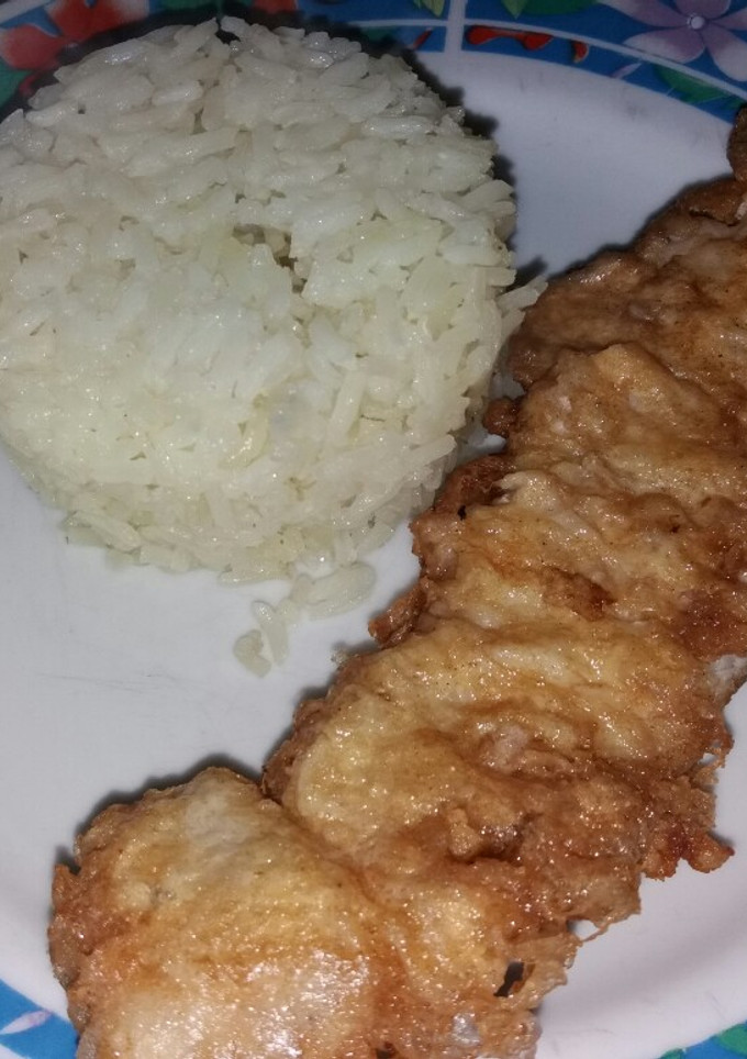 Una foto de Pescado frito