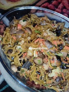 Foto resep Mie glosor praktis khas bogor pawon si mbok🍜