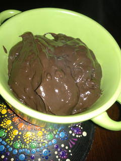 Una foto de Postre vegano de chocolate