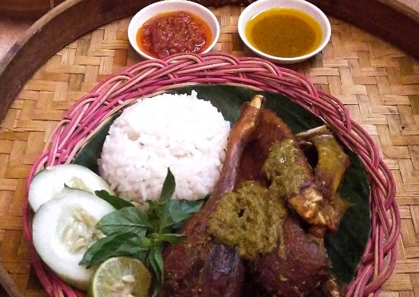 Bebek Goreng Bumbu Kuning