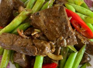 Gambar Hati Lembu goreng kunyit
