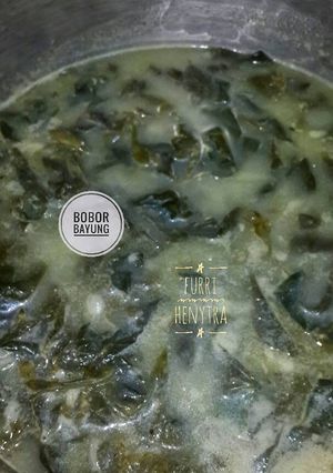 Foto resep Bobor Bayung - Lodeh Daun Kacang Panjang