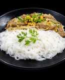 SP.0035 - Bún Thịt Bò Xào Giá Đỗ