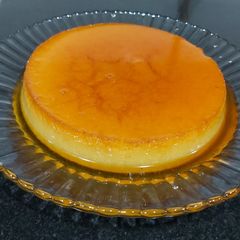 A picture of Caramel Custard (Eggless) or Caramel Bread Pudding.