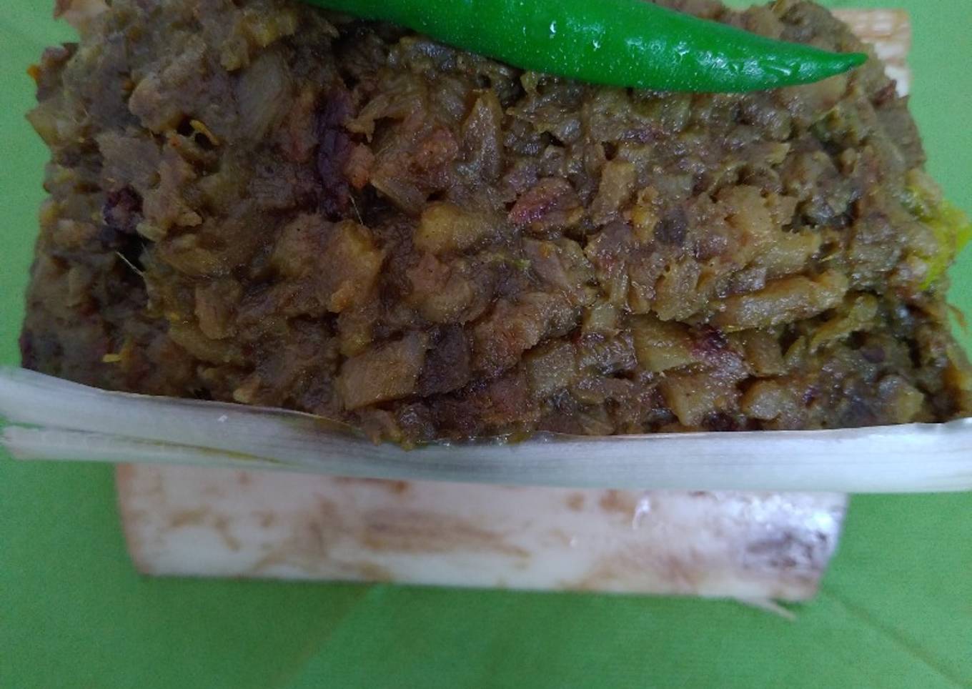Banana stem