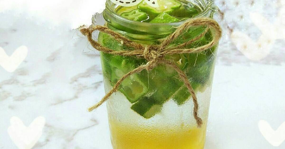 7 Resep Infused Water Okra Enak Dan Sederhana Ala Rumahan Cookpad