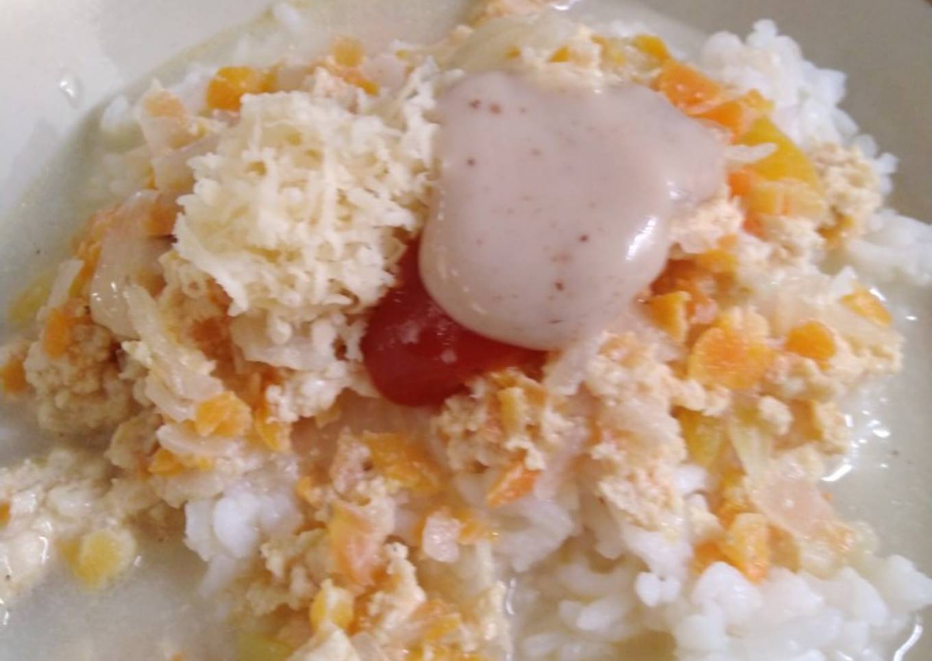 Sop ayam light cream untuk sekeluarga