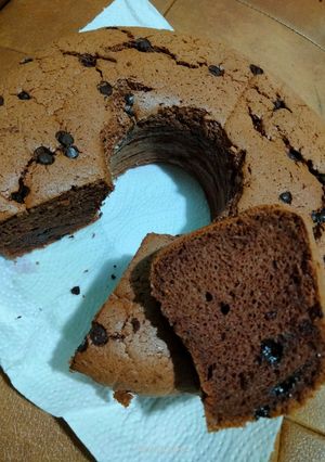 Foto resep Cokelat Chiffon Cake